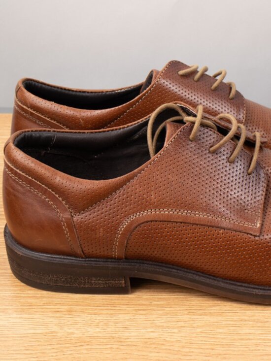 Josef Seibel Myles Men\'s Size 45 US 11 - 11.5 Oxford LeatherDress Shoes NWOB main image 7
